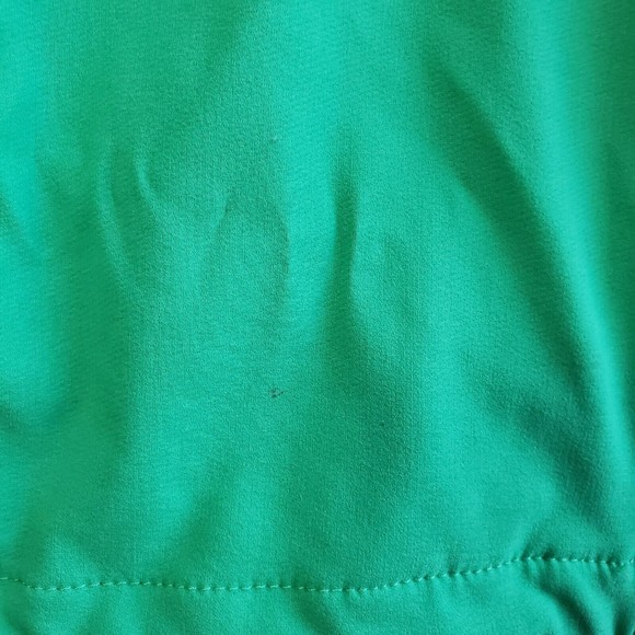 North Face Jacket Men's Apex Green Soft Shell Full Zip Size Medium Gray Logo - Picture 9 of 15